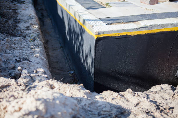 SJ Waterproofing Pros completing home waterproofing near Roseville, MN
